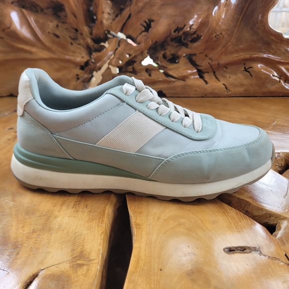DV Dolce Vita Womens Sneakers Size 10 Zabble Green Casual Streetwear Shoes - Picture 10 of 14